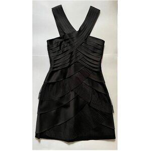 BCBGMAXAZRIA Black Cocktail Dress Size 2